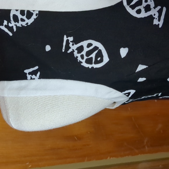 GILANI* lined zip front fish print white trimmed crop top/vest style top size 16 - Picture 6 of 13